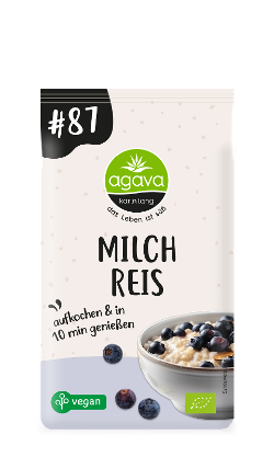 Produktfoto zu Milchreis instant von Agava