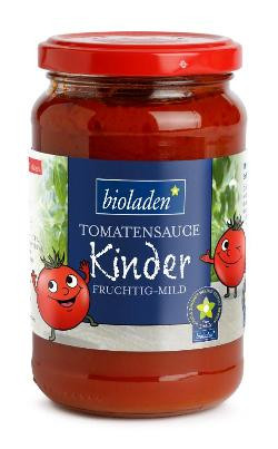 Produktfoto zu Kinder Tomatensauce mit Apfelsüße von bioladen