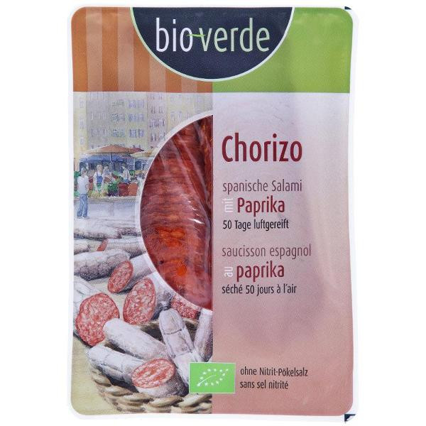 Produktfoto zu Chorizo-Paprikasalami von bio-verde