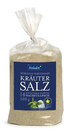 Produktfoto zu Kräutersalz Nachfüllpackung von bioladen