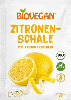 Produktfoto zu Geriebene Zitronenschalen von Biovegan