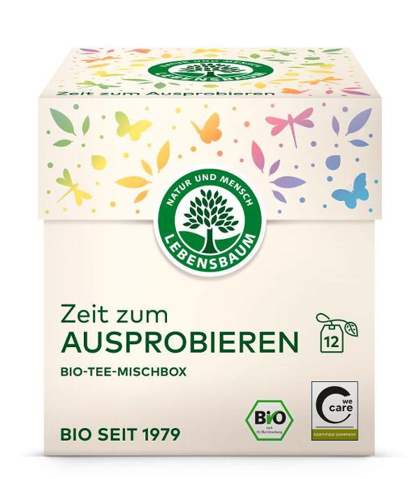 Produktfoto zu Mischbox Zeit zum Ausprobieren Tee von Lebensbaum