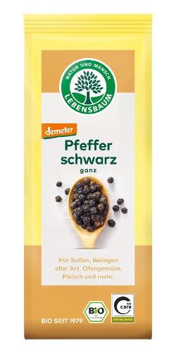 Produktfoto zu Pfeffer schwarz, ganz von Lebensbaum