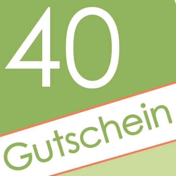 Produktfoto zu Geschenkgutschein über 40€