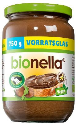 Produktfoto zu Bionella Nussnougat-Creme im Vorratsglas von Rapunzel