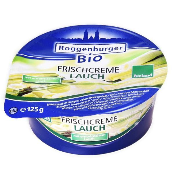 Produktfoto zu Frischcreme Lauch von Roggenburger