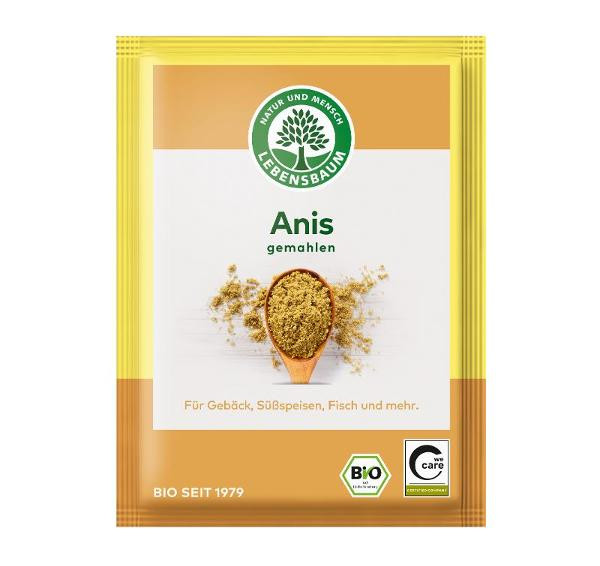 Produktfoto zu Gemahlener Anis von Lebensbaum