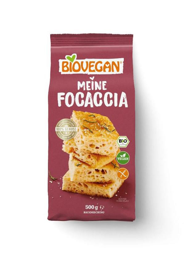 Produktfoto zu Meine Focaccia Backmischung gf von Biovegan