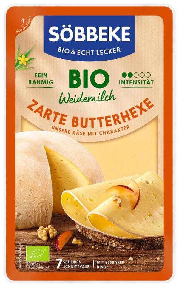 Produktfoto zu Zarte Butterhexe Käsescheiben von Söbbeke