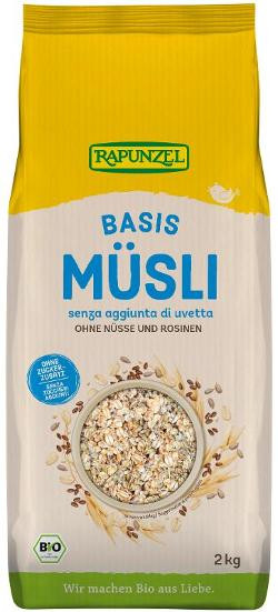 Produktfoto zu Basis Müsli 2 kg von Rapunzel