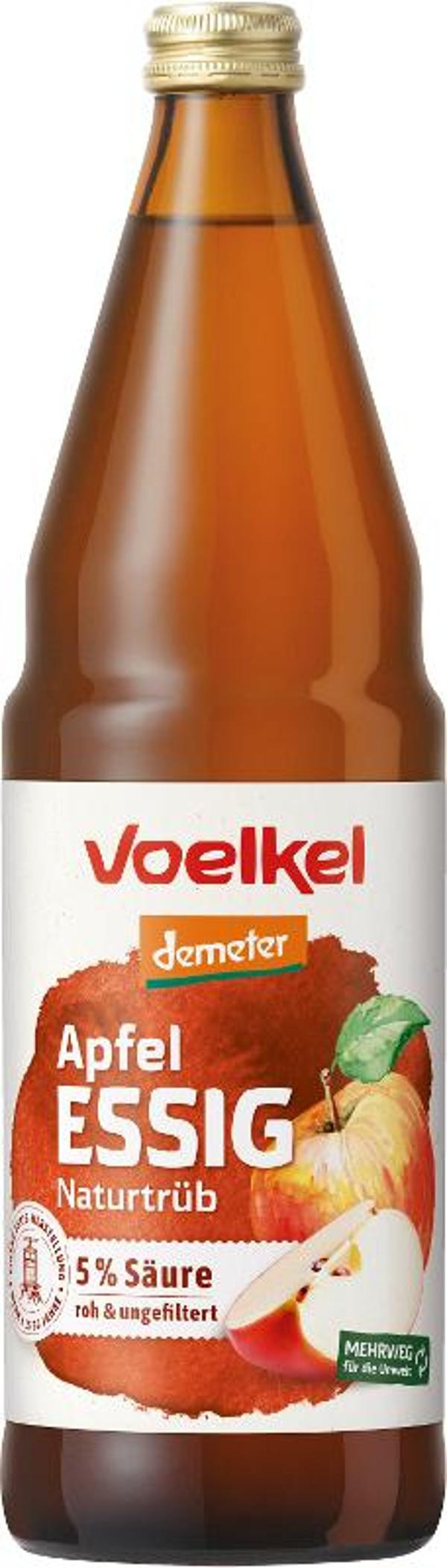 Produktfoto zu Apfelessig naturtrüb von Voelkel