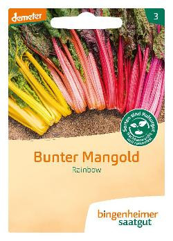 Produktfoto zu Saatgut Mangold Rainbow von Bingenheimer