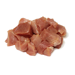 Produktfoto zu Gulasch vom Schwein, ca. 500g