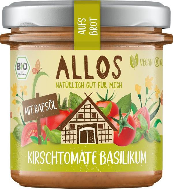 Produktfoto zu Auf's Brot, Kirschtomate Basilikum von Allos