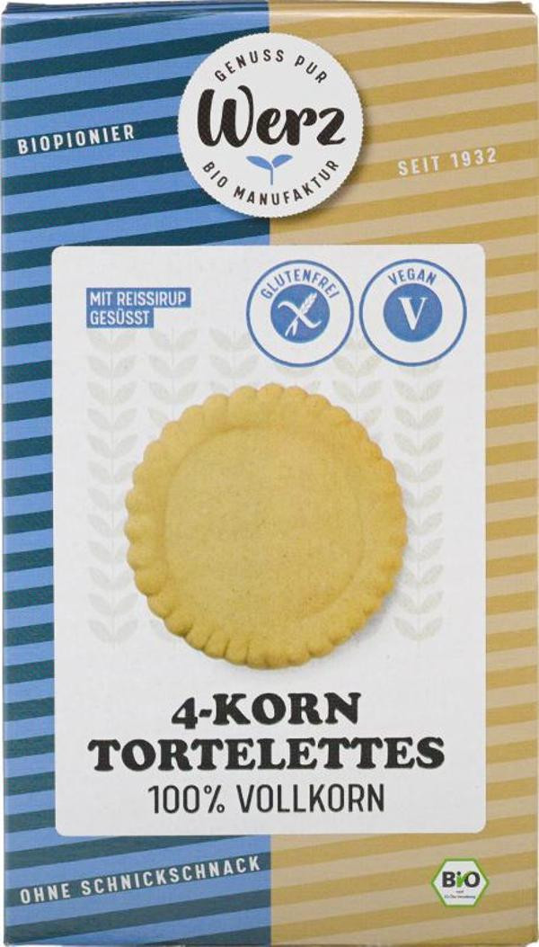 Produktfoto zu 4 Korn Tortelettes glutenfrei von Werz