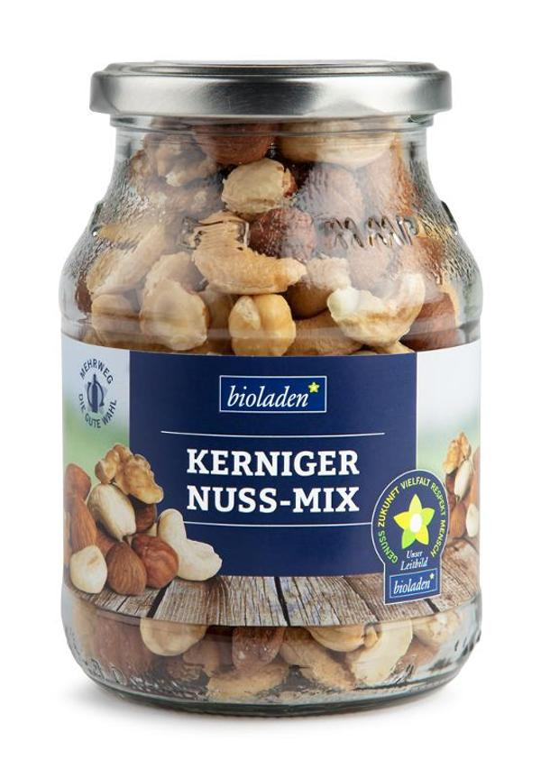 Produktfoto zu Kerniger Nussmix im Mehrwegglas von bioladen