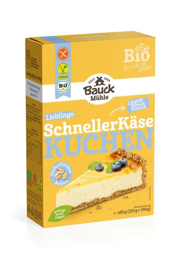 Produktfoto zu Schneller Käsekuchen Backmischung von Bauck