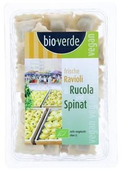 Produktfoto zu Ravioli Rucola-Spinat-Füllung von bio-verde