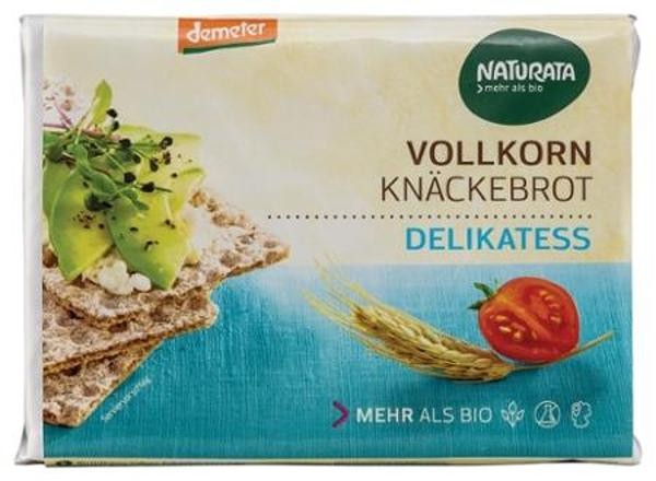 Produktfoto zu Delikatess-Vollkorn-Knäckebrot von Naturata