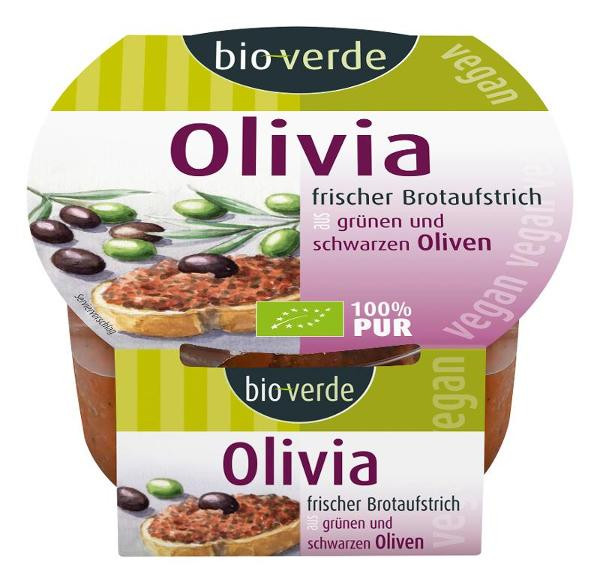 Produktfoto zu Olivia frischer Brotaufstrich von bio-verde