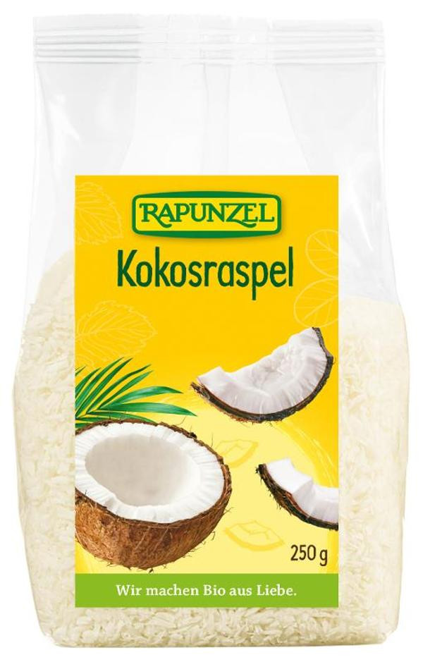 Produktfoto zu Fairtrade Kokosraspeln von Rapunzel, Projekt Hand in Hand