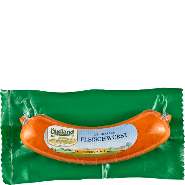 Produktfoto zu Delikatess-Fleischwurst von Ökoland