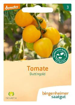 Produktfoto zu Saatgut gelbe Tomaten von Bingenheimer