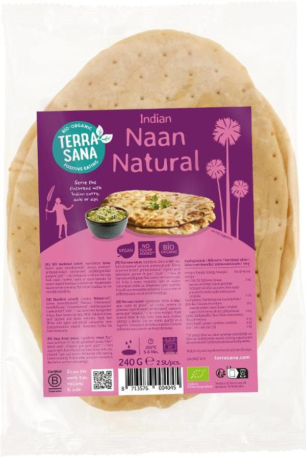 Produktfoto zu Naanbrot naturell von TerraSana