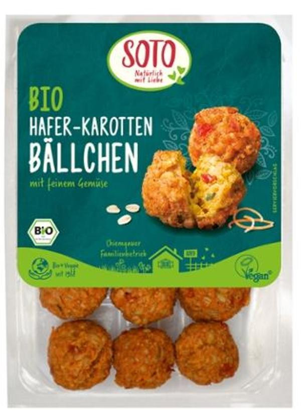 Produktfoto zu Hafer-Karotten-Bällchen von Soto