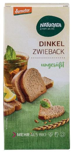 Produktfoto zu Dinkel-Zwieback ungesüßt von Naturata