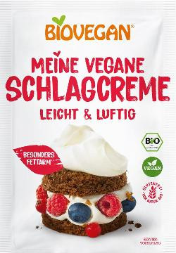 Produktfoto zu Schlagcreme - vegane, fettarme Sahnealternative