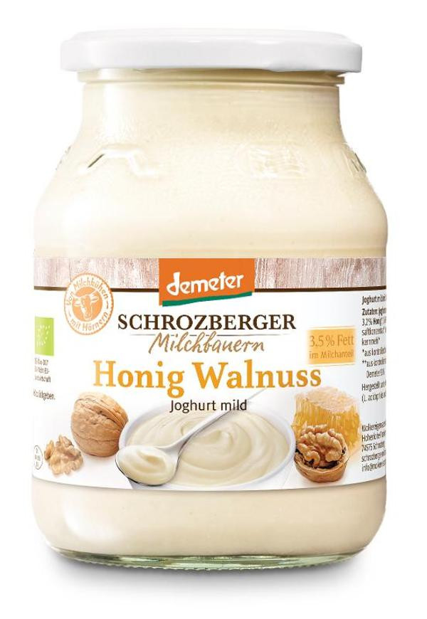 Produktfoto zu Joghurt  Honig-Walnuss von Schrozberger