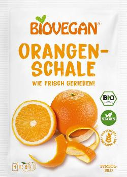 Produktfoto zu Geriebene Orangenschalen von Biovegan