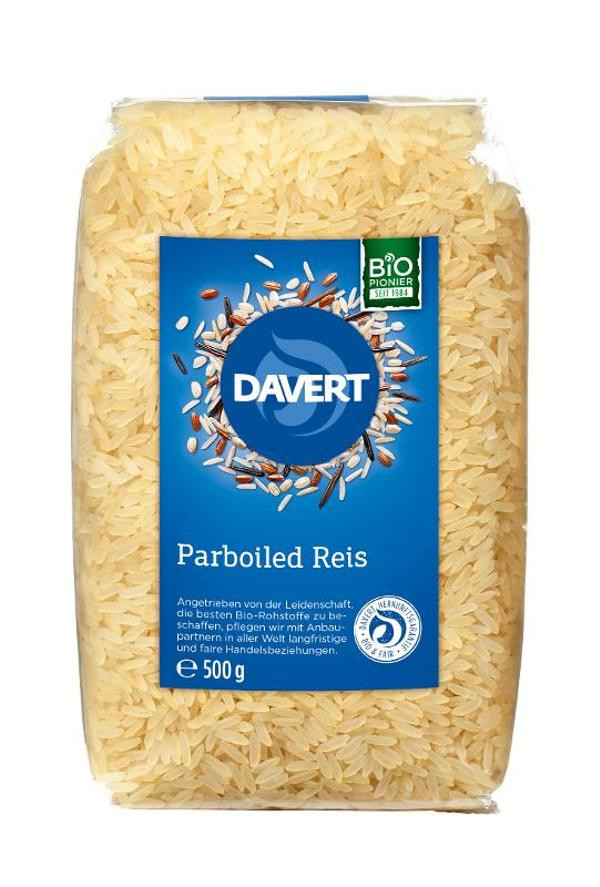 Produktfoto zu Parboiled Reis Langkorn von Davert