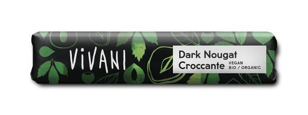 Produktfoto zu Dark Nougat Riegel von Vivani