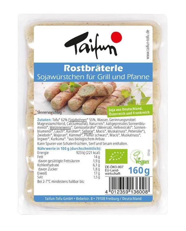 Produktfoto zu Tofu-Rostbräterle von Taifun