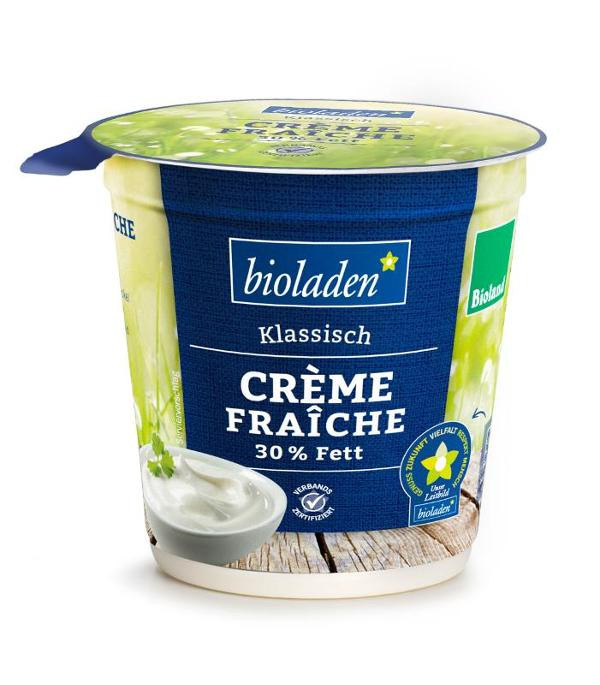 Produktfoto zu Crème fraiche 30% von bioladen