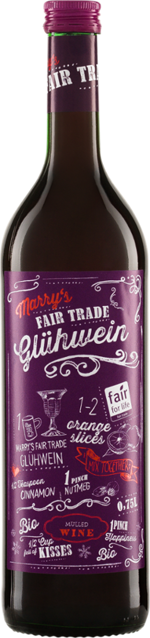 Produktfoto zu MARRY´S Fair Trade Glühwein