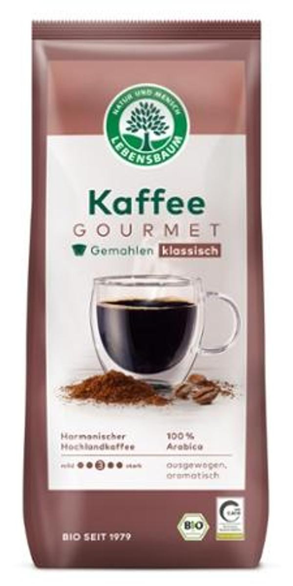 Produktfoto zu Gourmet Kaffee gemahlen von Lebensbaum