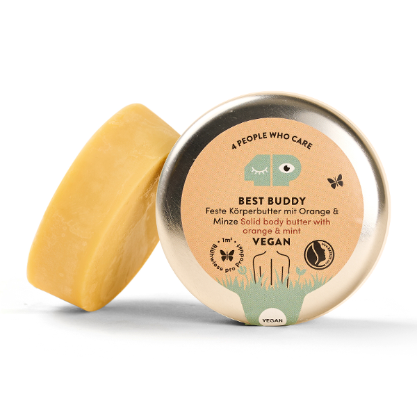 Produktfoto zu Best Buddy Feste Körperbutter vegan von 4peoplewhocare