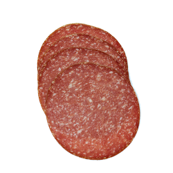 Produktfoto zu Salami mit Knoblauch, geschnitten, ca. 150g