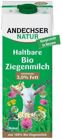 Produktfoto zu H-Ziegenmilch von Andechser