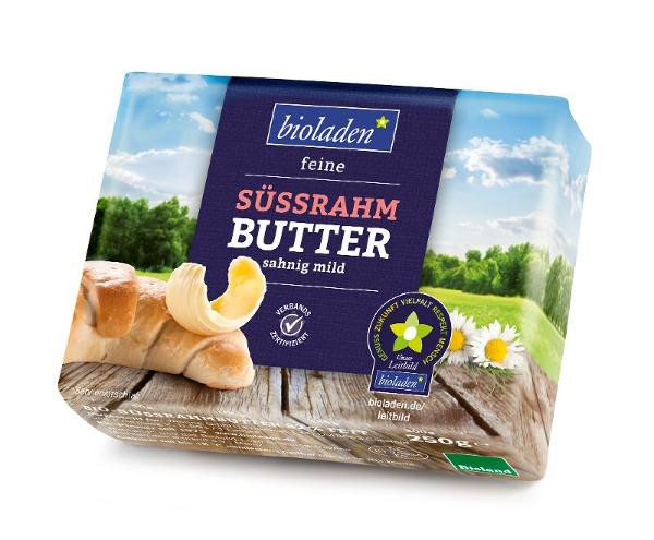 Produktfoto zu Süßrahmbutter von bioladen