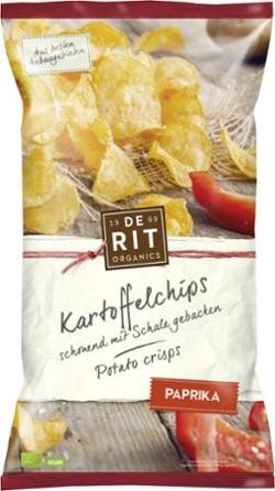 Produktfoto zu Kartoffelchips mit Paprika von De Rit