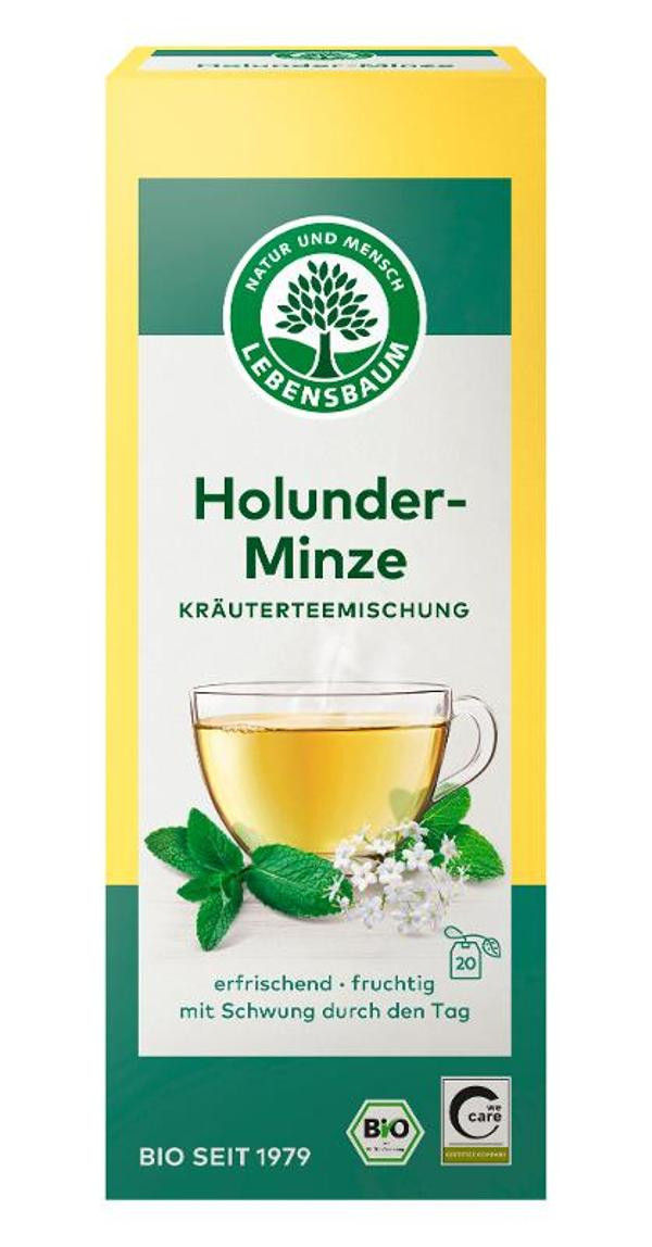 Produktfoto zu Holunder-Minze-Teebeutel von Lebensbaum