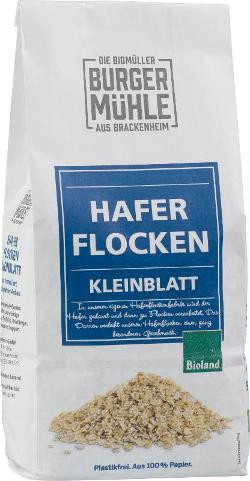 Produktfoto zu Haferflocken Kleinblatt von Burgermühle