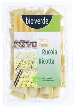 Produktfoto zu Ravioli mit Rucola & Ricotta von bio-verde