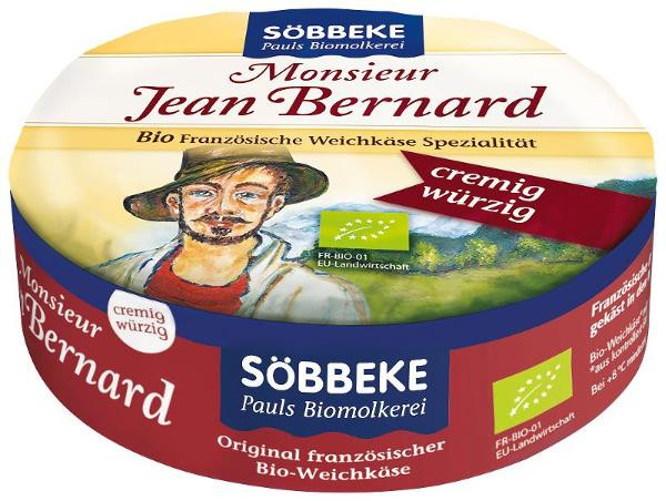 Produktfoto zu Monsieur Jean Bernard Weichkäse von Söbbeke