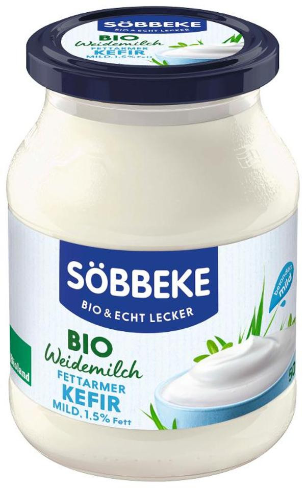 Produktfoto zu Kefir mild 1,5% von Söbbeke