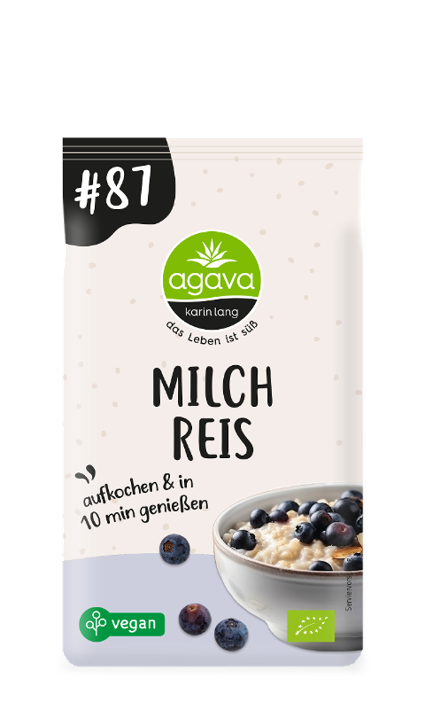 Produktfoto zu Milchreis instant von Agava